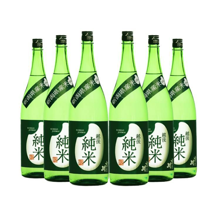 吉乃川 越後純米 1800ml 6本 
