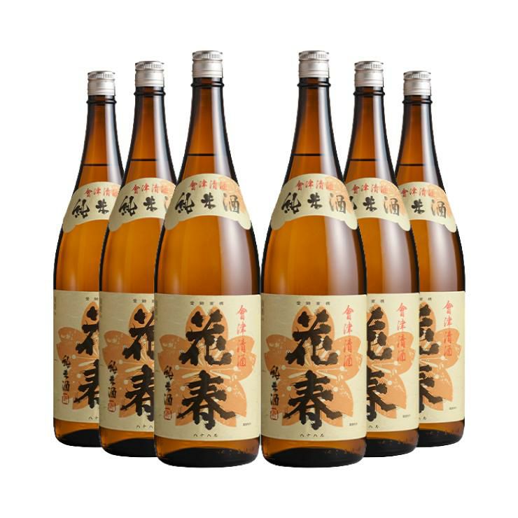 花春酒造 花春 濃醇 純米酒 1800ml 6本