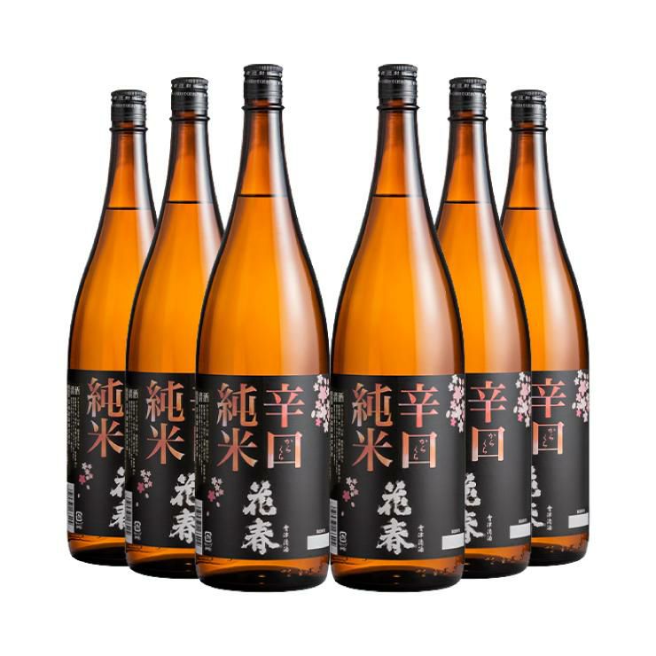 花春酒造 花春 辛口 純米酒 1800ml 6本