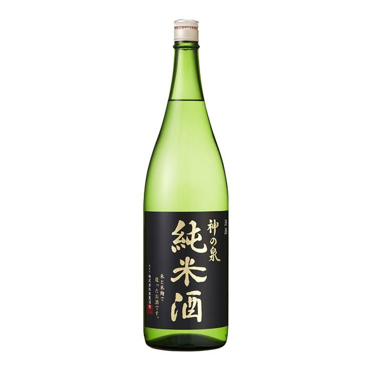 日本酒 神の泉 純米酒 1.8L 6本 