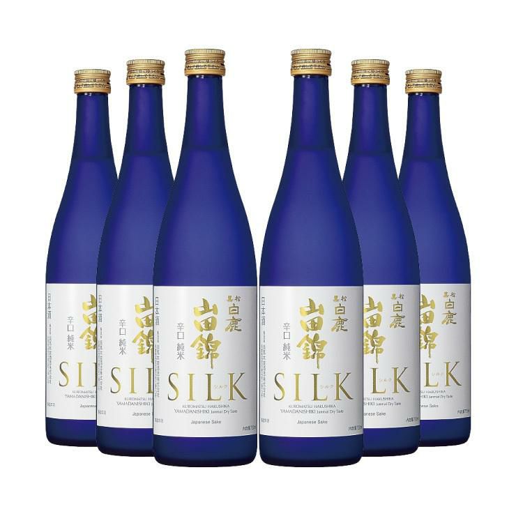 辰馬本家酒造 黒松白鹿 山田錦 辛口純米シルク 720ml 6本