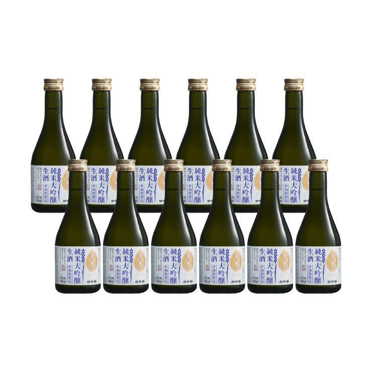 日本盛 生の贅沢 純米大吟醸生酒 300ml 12本