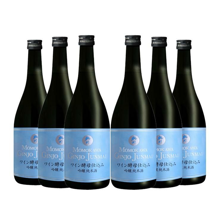 日本酒 桃川 ワイン酵母仕込み 純米吟醸 720ml 6本