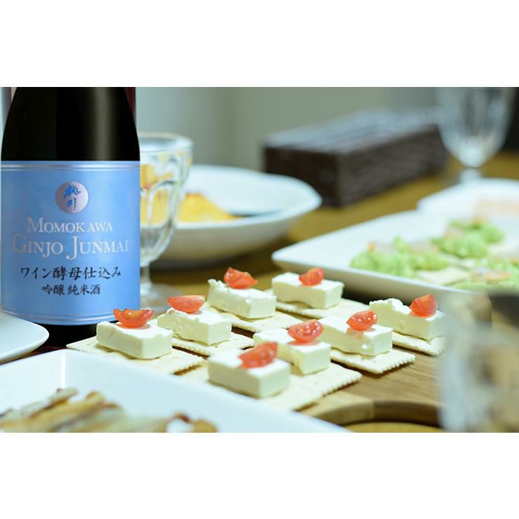 日本酒 桃川 ワイン酵母仕込み 純米吟醸 720ml 6本