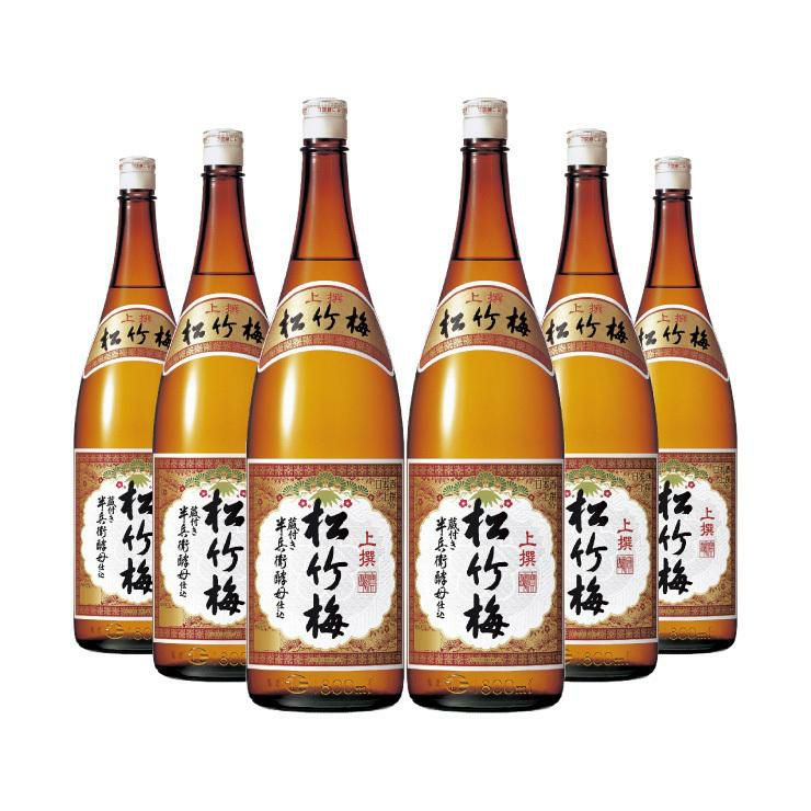 宝酒造 松竹梅 上撰 1800ml 6本