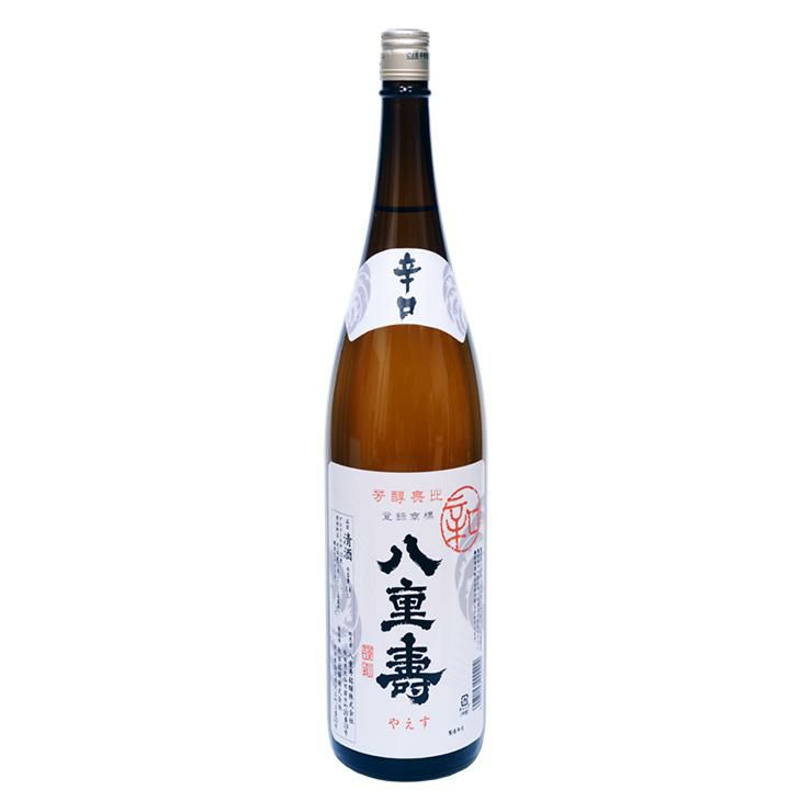日本酒 清酒 八重寿 粋撰 辛口 1800ml 6本