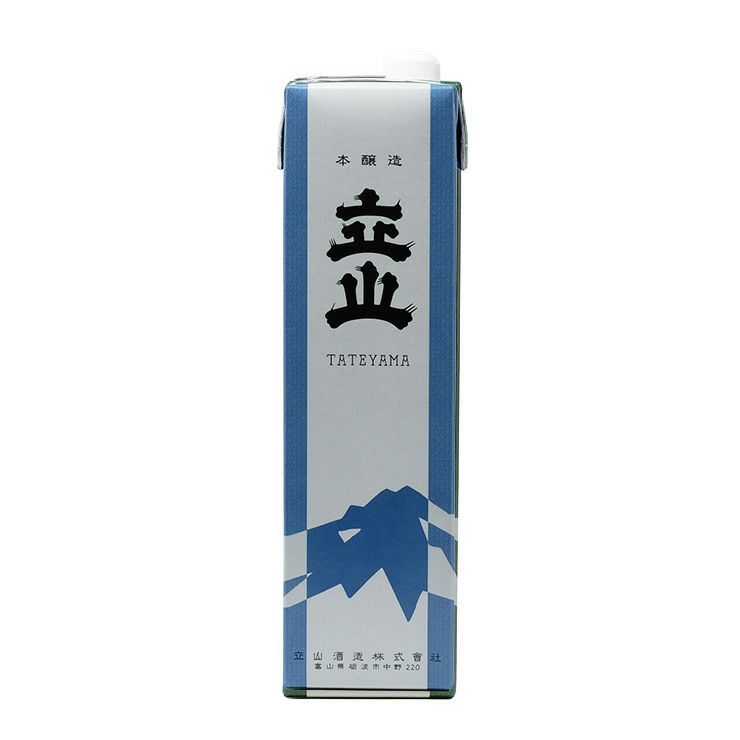 立山 本醸造立山 パック 1200ml 6本