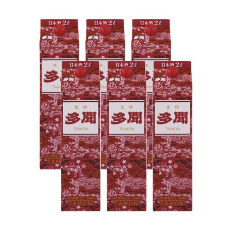 大関 多聞 生粋 2000ml 6本 