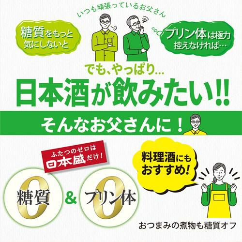 日本盛 糖質ゼロプリン体ゼロ 2000ml 6本
