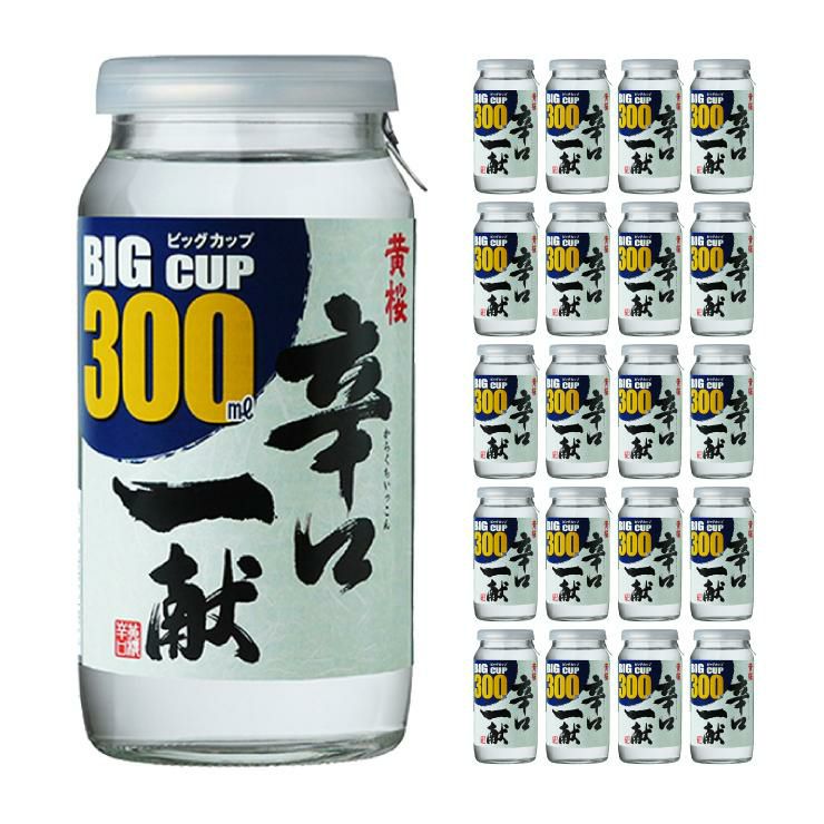 黄桜 辛口一献 ビッグカップ 300ml 20本