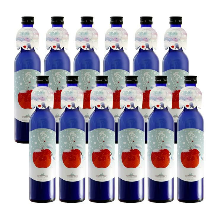 雪りんご 桃川 500ml 12本 