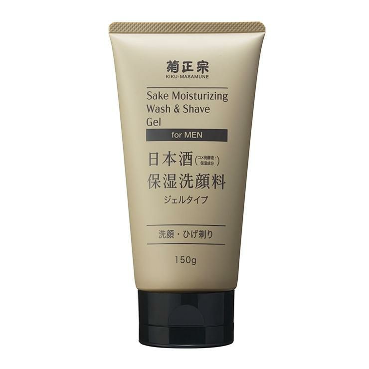 菊正宗 洗顔 ジェル メンズ スキンケア 化粧品 日本酒保湿洗顔料 ジェル 男性用 150g 2本