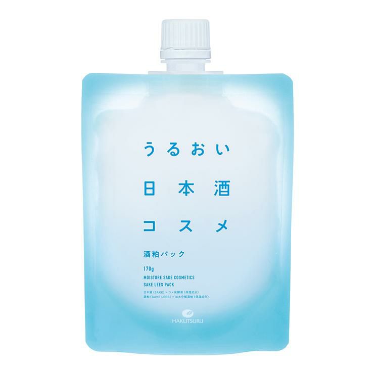 うるおい日本酒コスメ 酒粕パック 塗るパック 170g 2個 白鶴