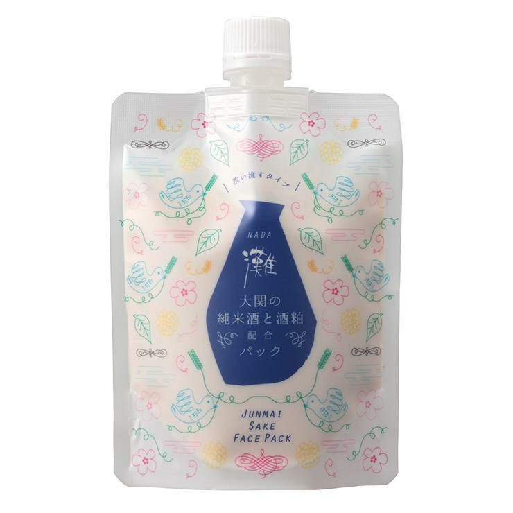 蔵元発 灘 純米酒と酒粕のパック 170g 1個 大関 