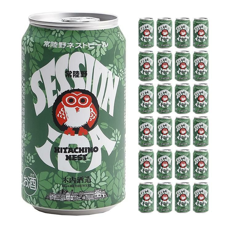  常陸野ネストビール セッションIPA 350ml缶 24本