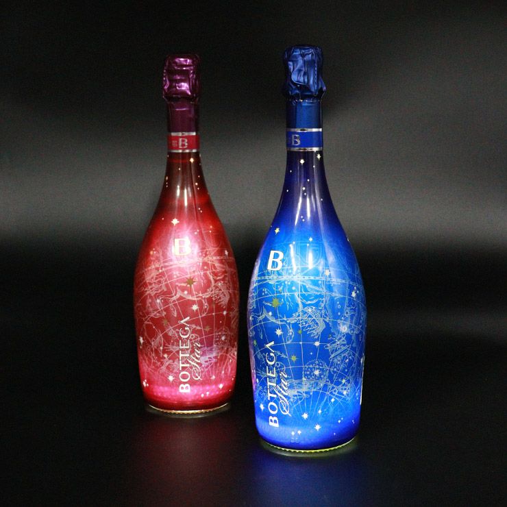 光るワイン! ボッテガ ブルースター 750ml 1本 辛口 BOTTEGA