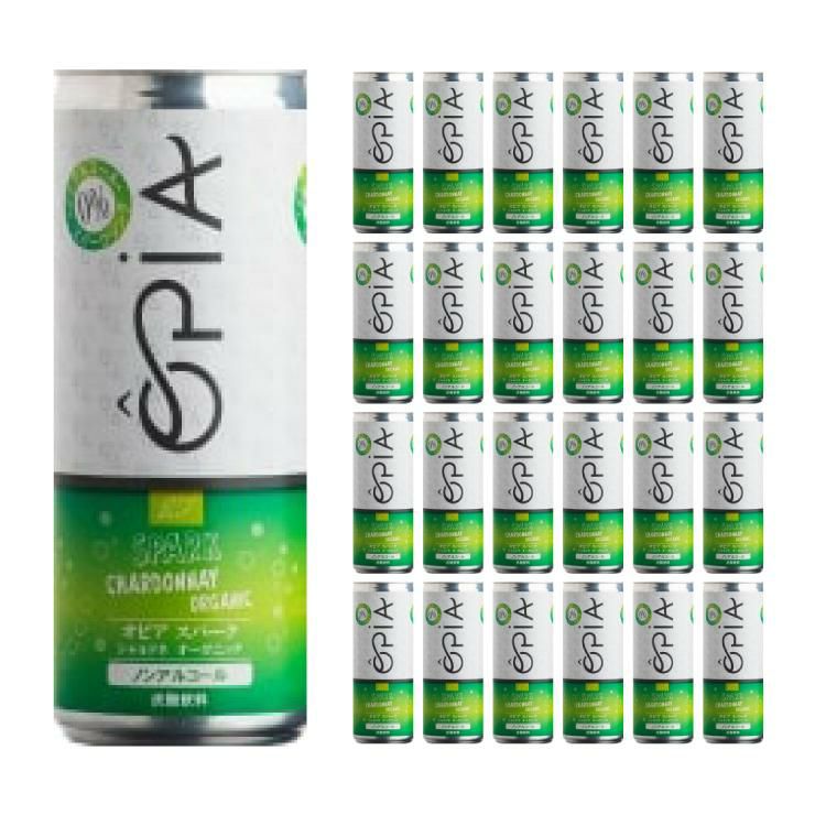 オピア スパーク シャルドネ オーガニック ノンアルコール 缶 250ml 24本