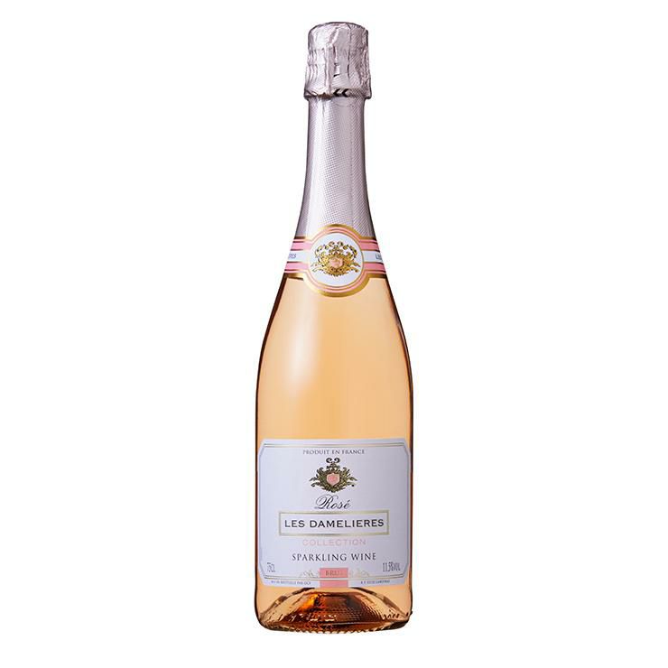 レ・ダムリエール ヴァンムスー ブリュット ロゼ 750ml 6本