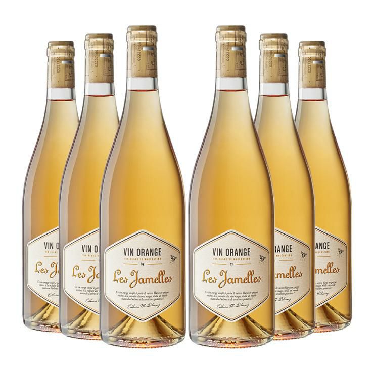  オレンジワイン レ・ジャメル オレンジ 750ml 6本 