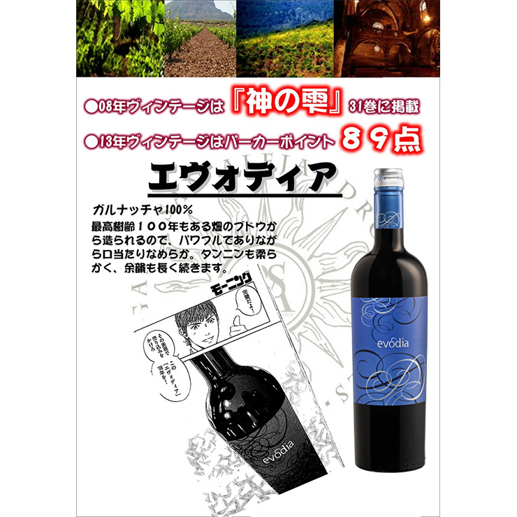 エヴォディア 赤 赤ワイン ミディアム 750ml 3本
