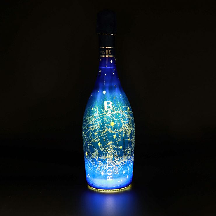 光るワイン! ボッテガ ブルースター + ピンクスター 750ml 2本セット