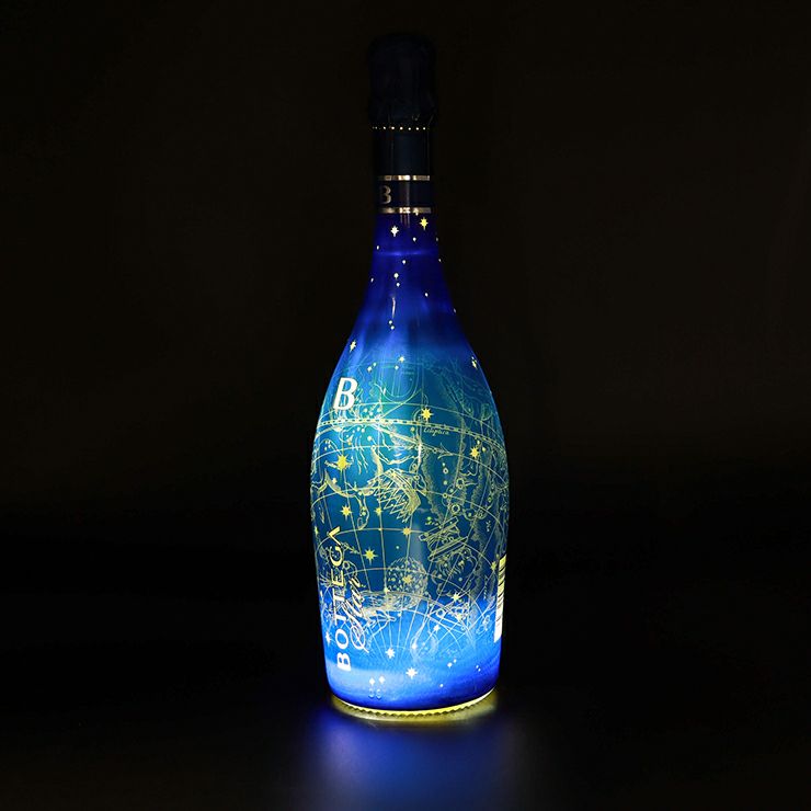 光るワイン! ボッテガ ブルースター + ピンクスター 750ml 2本セット