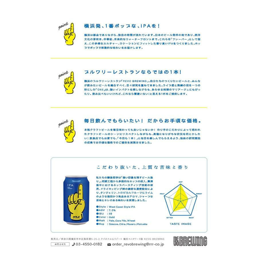 レボ ブルーイング REVO BREWING クラフトビール ONE 350ml 6本