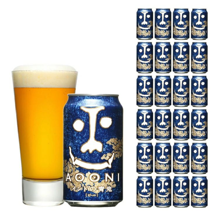 ヤッホーブルーイング インドの青鬼 350ml 24本 長野 青鬼 IPA