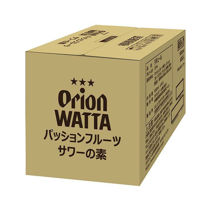WATTA パッションフルーツサワーの素 900ml 6本
