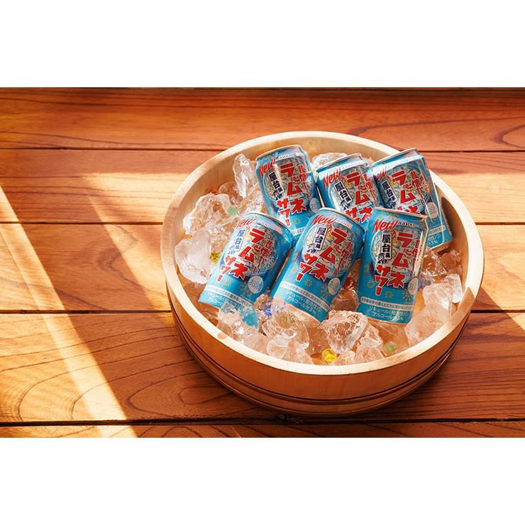 昔懐かしいシリーズ 昔懐かしいラムネサワー 屋台風 350ml 24本