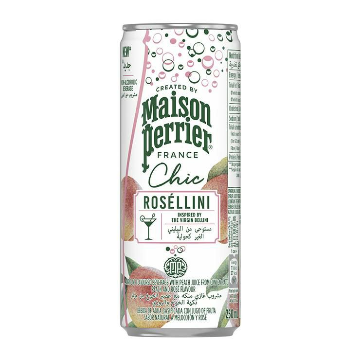 ノンアルコールカクテル ペリエ メゾンペリエ シック ロゼリーニ 缶 250ml 24本