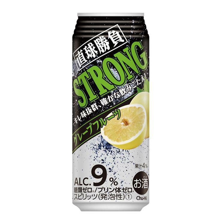 直球勝負 ストロンググレープフルーツ 500ml 24本