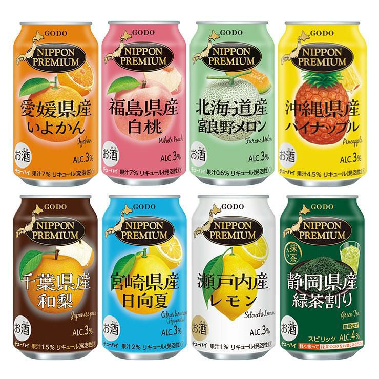 NIPPON PREMIUM 静岡県産緑茶割り 340ml 24本