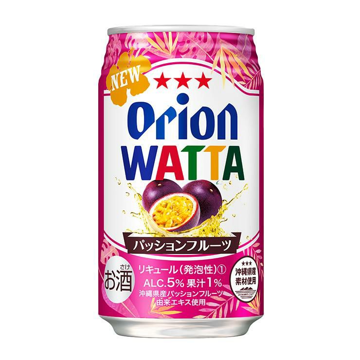 WATTA パッションフルーツ 沖縄 350ml 48本