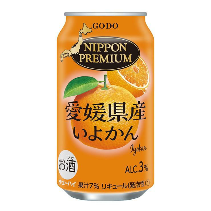 NIPPON PREMIUM 愛媛県産いよかん 350ml 48本