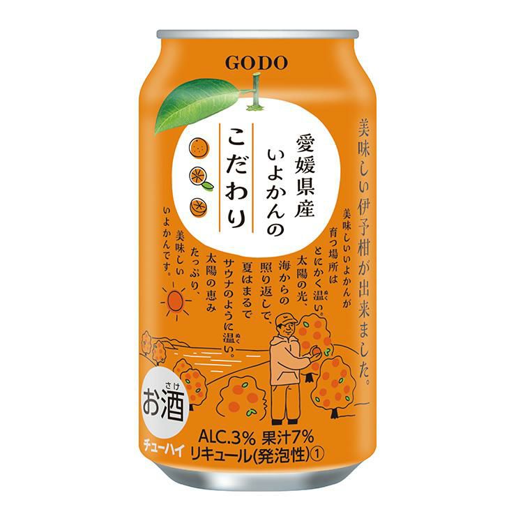 NIPPON PREMIUM 愛媛県産いよかん 350ml 48本