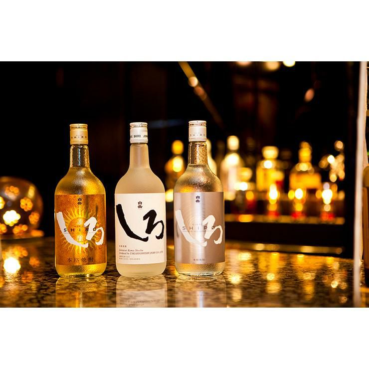 金銀しろ 白岳しろ 本格米焼酎 3本セット