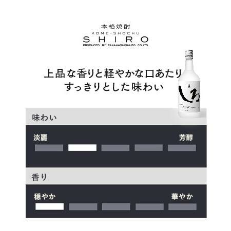 金銀しろ 白岳しろ 本格米焼酎 3本セット