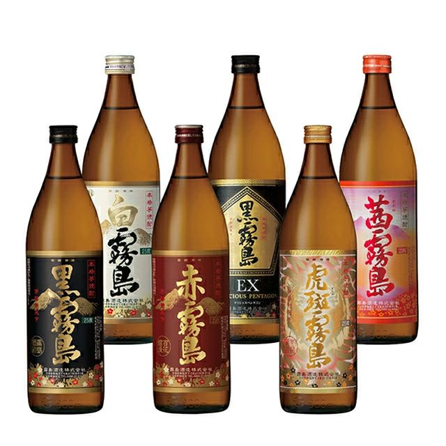 霧島 飲み比べ 6本セット 900ml 6種