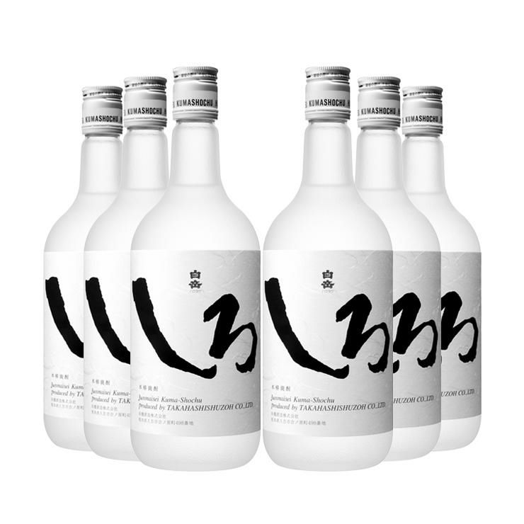  焼酎 本格焼酎 白岳 しろ 720ml 6本 25度 