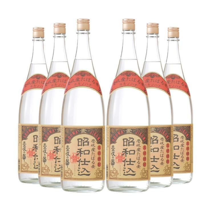壱岐の華 麦 25度 昭和仕込 1800ml 6本