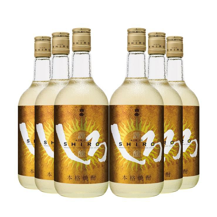 焼酎 本格焼酎 白岳 金しろ 謹醸しろ 720ml 6本