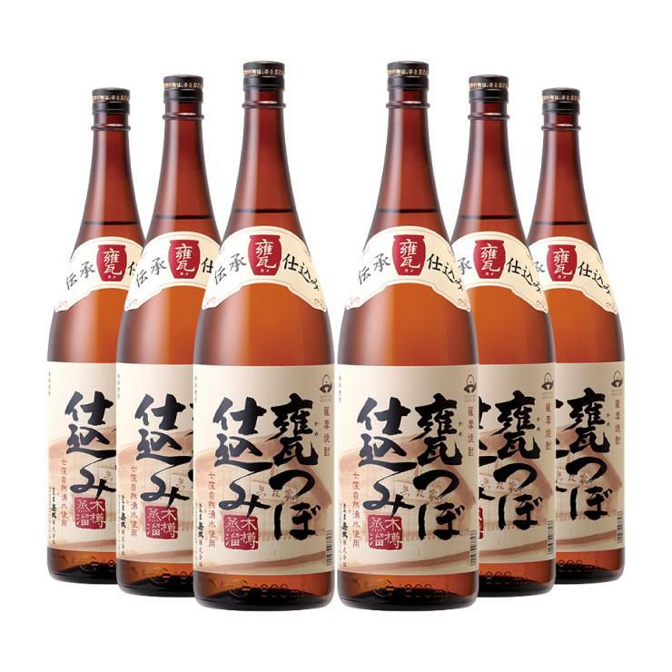 さつま無双 甕つぼ仕込み 1800ml 6本