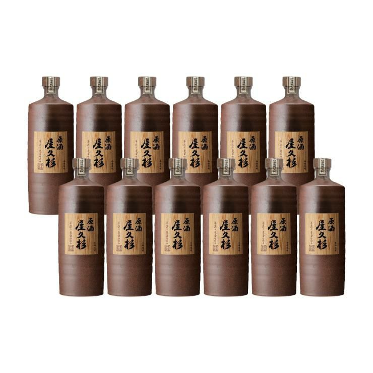 本坊酒造 原酒 屋久杉 37度 720ml 12本