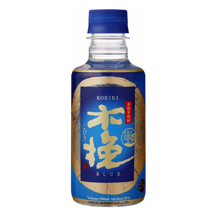 焼酎 木挽BLUE 25度 ペット 500ml 12本 1ケース