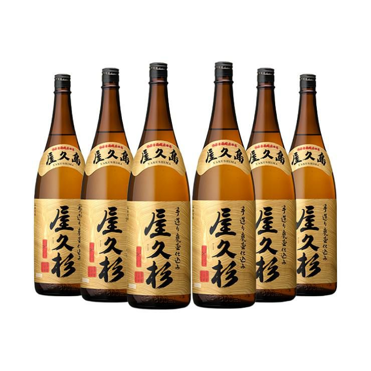  本坊酒造 屋久杉 25度 1800ml 6本