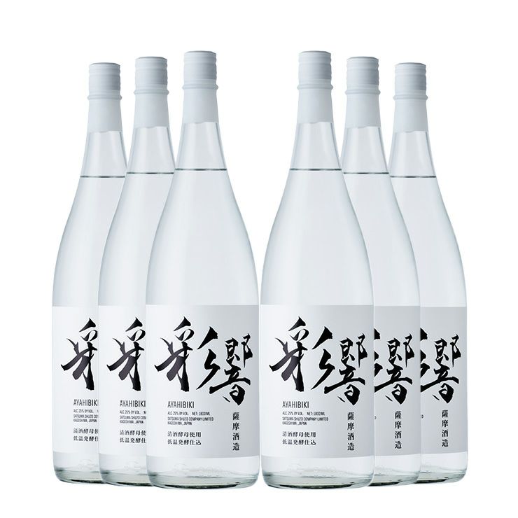  焼酎 芋 彩響 25度 1800ml 6本 瓶 あやひびき 