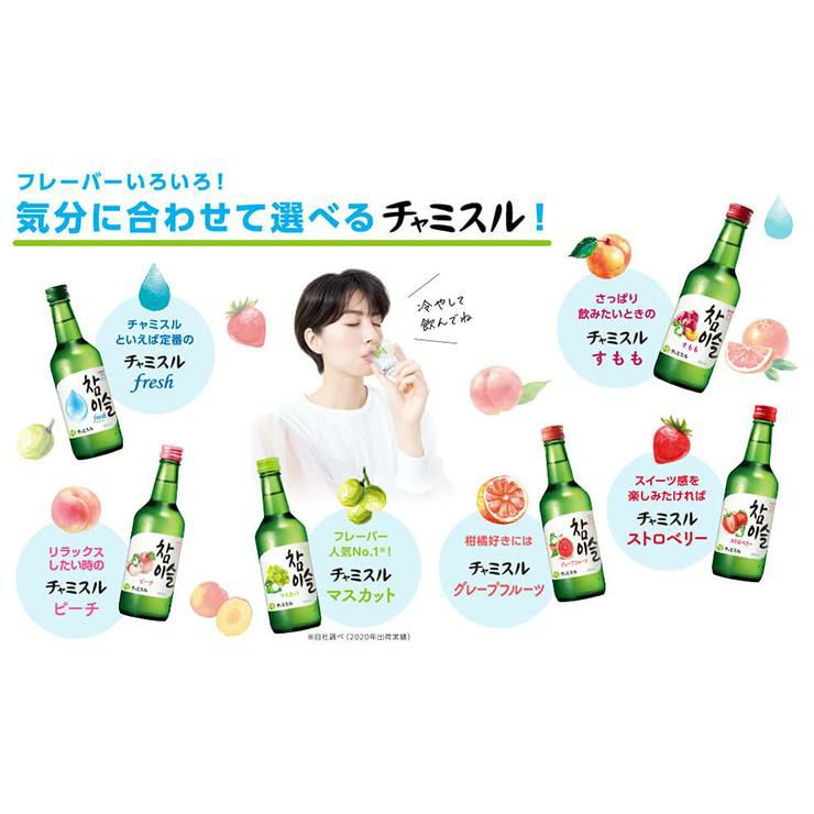 チャミスル マスカット 13° 360ml 20本