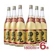 田苑 芋 金ラベル 芋焼酎 瓶 1800ml 6本 25度