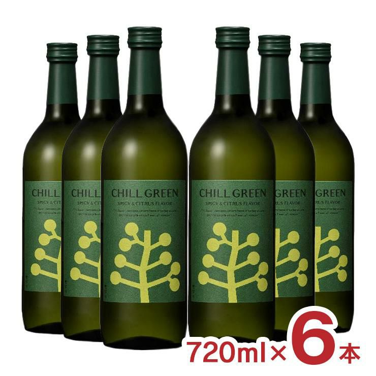 濱田酒造 焼酎 本格焼酎 CHILL GREEN spicy&citrus 25度 720ml 6本